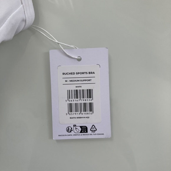 GYMSHARK Ruched Sports Bra - Picture 2 of 5